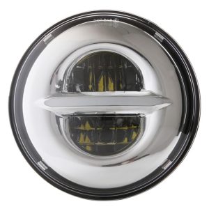 Accessoris per a automòbils 12v 24v de 7 polzades de llum rodada de fars segellats amb ulls d'àngel 45w per a la moto Harley