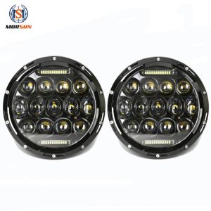 Llums de faig led de 7 polzades per a Jeep JK Wrangler