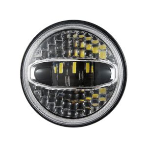 Far de LED de 7 polzades per a Jeep Wrangler JK i Harley