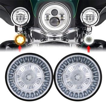 Llum de senyalització encesa per a la moto Harleys-Davidsons