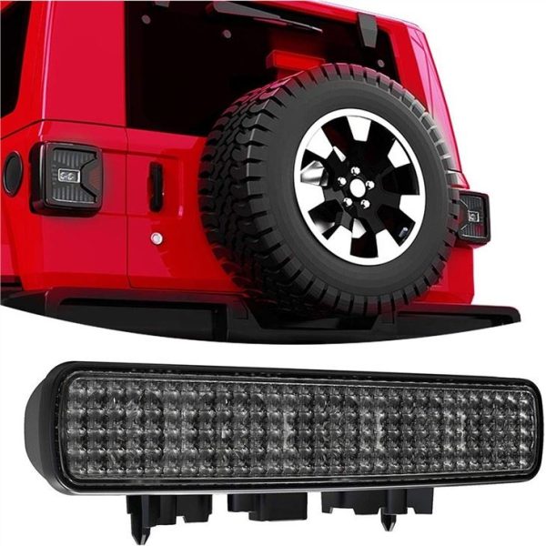 Llums de fre de Morsun per Jeep Gladiator JT SAHARA RUBICON llum inversa de color fumat vermell