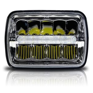 Façola rectangular de 5x7 '' H4 led per camió Jeep